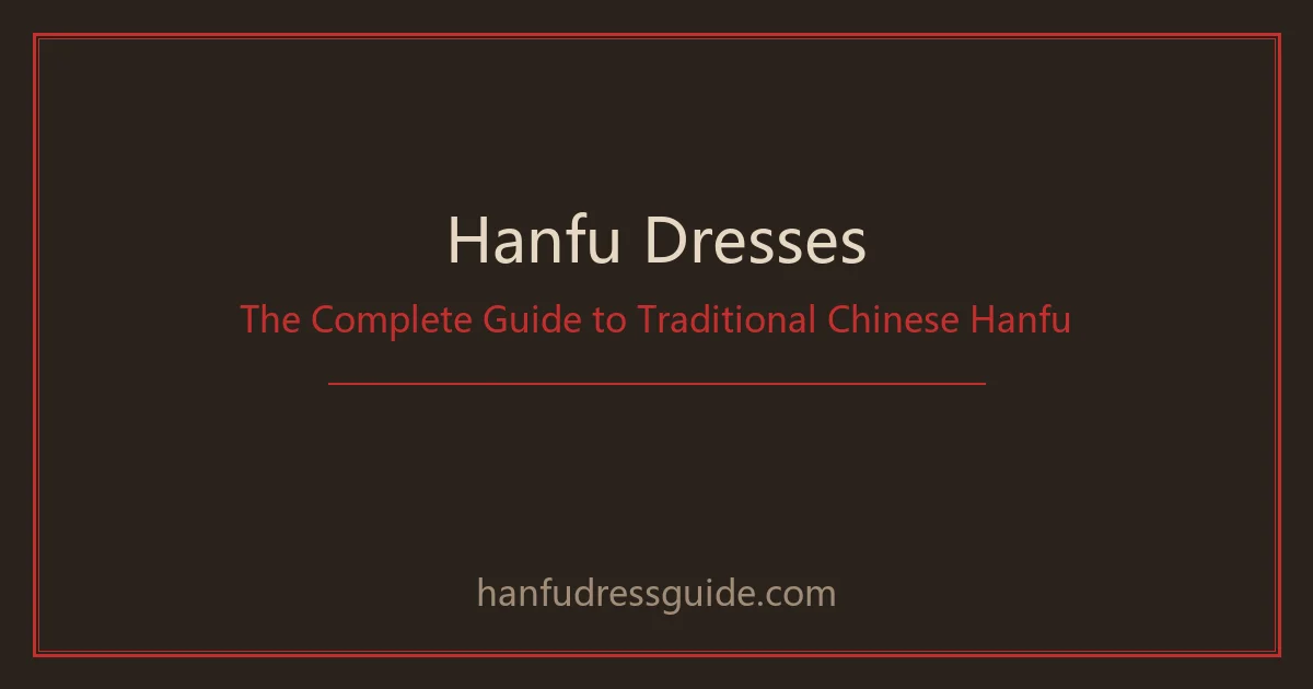 Graceful Hanfu robe with flowing sleeves and traditional crossed collar